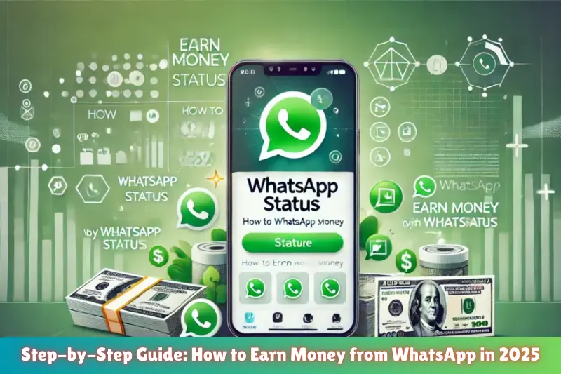 step-by-step guide how to earn money from whatsapp in 2025